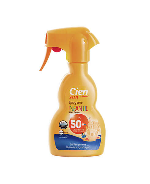 Children's sun protection spray