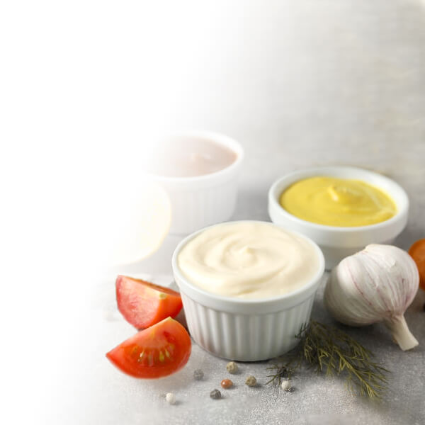 Mayonnaise, sauces and oils