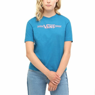 T-shirt à manches courtes femme Vans Funnier Times Bleu