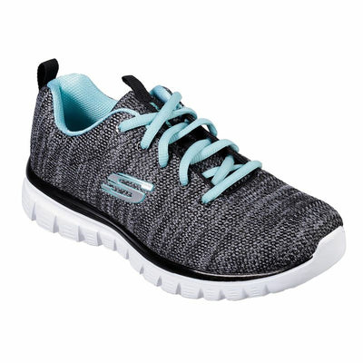 Sports Trainers for Women Skechers Graceful Twisted Black
