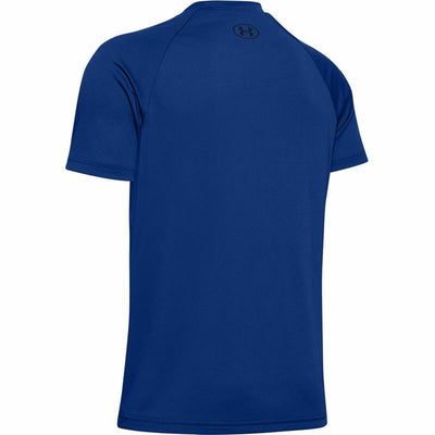 T-shirt à manches courtes enfant Under Armour Tech Big Logo Blue marine
