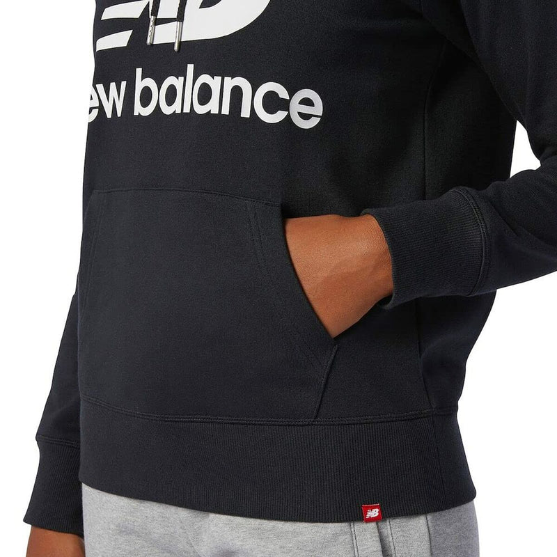 Sweat à capuche femme New Balance WT03550 Noir
