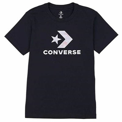 T-shirt à manches courtes femme Converse Seasonal Star Chevron Noir
