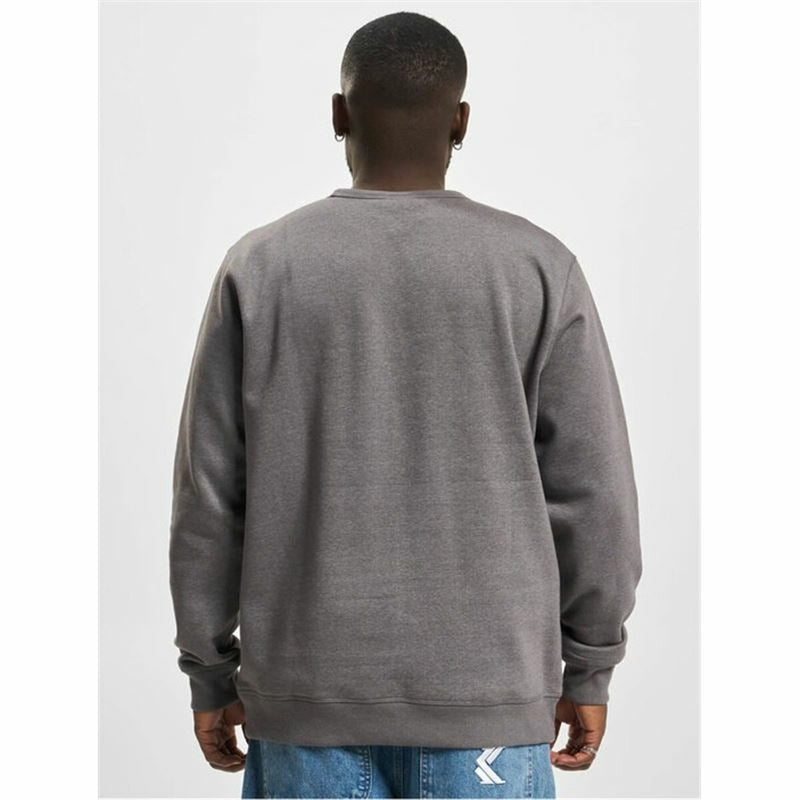 Men’s Sweatshirt without Hood Columbia Logo Fleece Crew Dark grey
