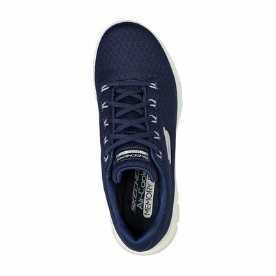 Sapatilhas de Desporto Mulher Skechers 4.0 - Coated Fide Azul Marinho