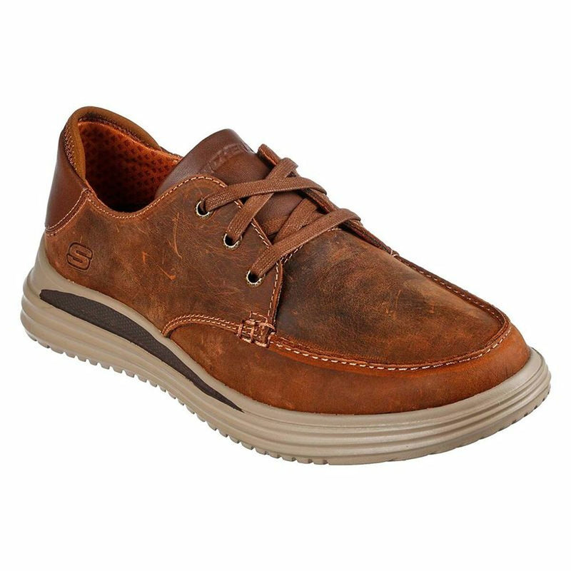 Sapatilhas de Desporto de Homem Skechers Proven - Valargo Castanho