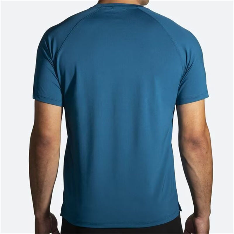 T-shirt à manches courtes homme Brooks Atmosphere  2.0 Cyan
