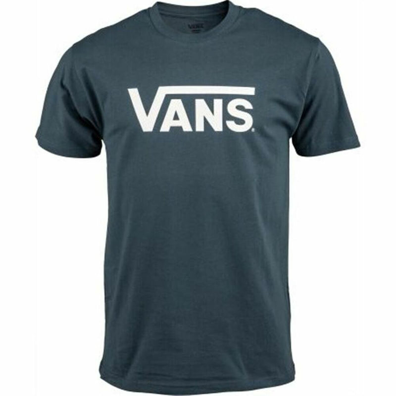 Men’s Short Sleeve T-Shirt Vans Drop V-B M Blue