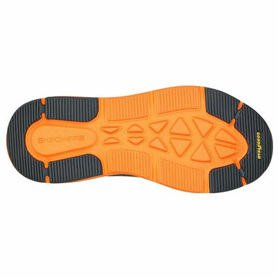 Sapatilhas de Desporto de Homem Skechers Max Cushioning Delta Cinzento Laranja