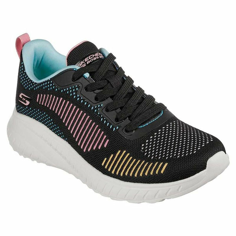 Sports Trainers for Women Skechers Bobs Suad Black