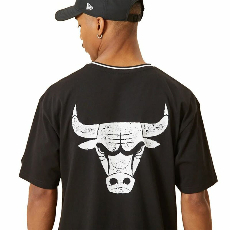 T-shirt à manches courtes homme New Era Chicago Bulls Noir