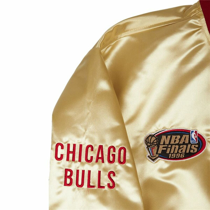 Veste de Sport Unisexe Mitchell & Ness Chicago Bulls Jaune