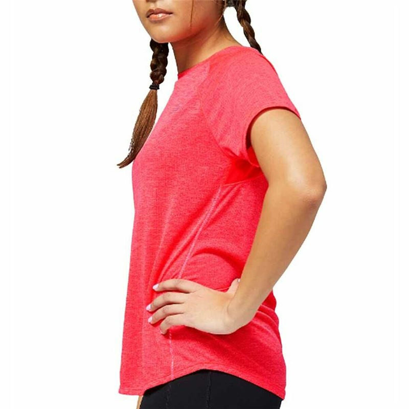 Women’s Short Sleeve T-Shirt New Balance Impact Run Orange