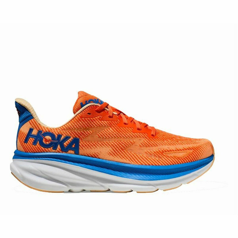 Chaussures de Running pour Adultes HOKA  Clifton 9 Orange Homme