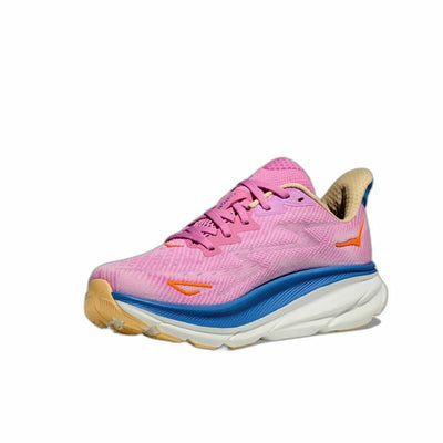 Chaussures de Running pour Adultes HOKA Clifton 9 Rose foncé Femme