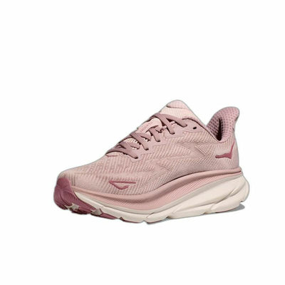 Running Shoes for Adults HOKA Clifton 9 Salmon Lady