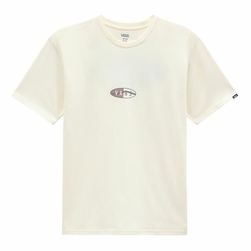 T-shirt à manches courtes homme Vans Oval Team Antique Blanc