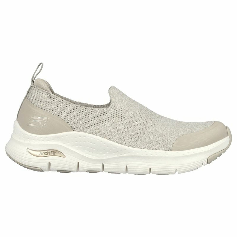 Sports Trainers for Women Skechers Arch Fit - Quick Stride Beige