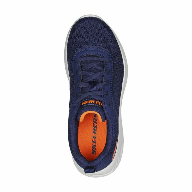 Chaussures de Sport pour Enfants Skechers Bounder - Karonik Blue marine