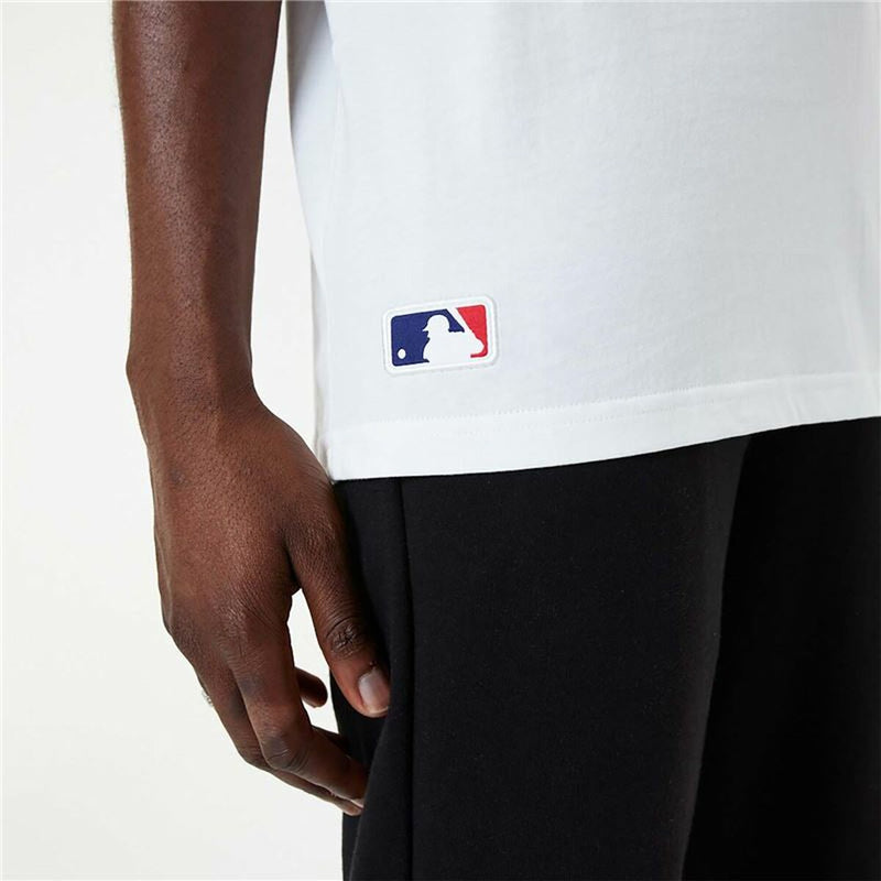 T-shirt de basquetebol New Era MLB League Essentials LA Dodgers Branco