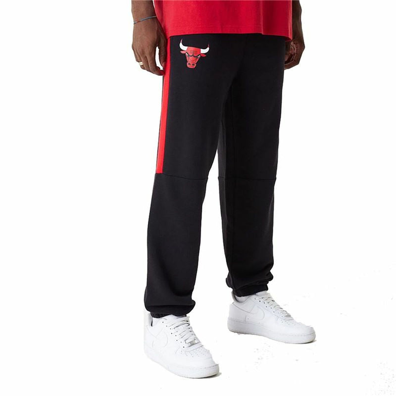 Pantalon pour Adulte New Era NBA Colour Block Chicago Bulls Noir Homme