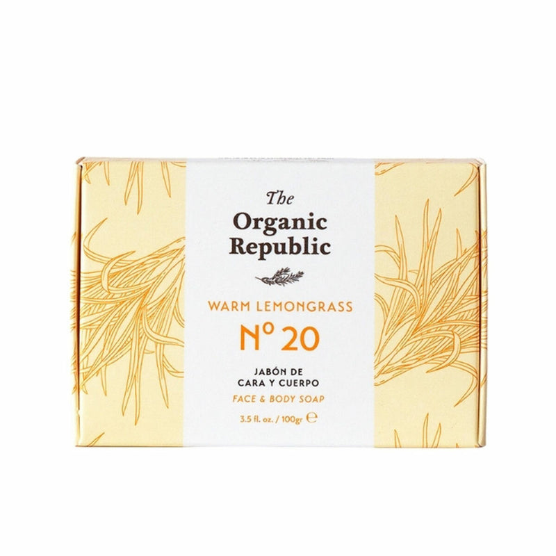 Barra de Sabão The Organic Republic Nº 20 Warm Lemongrass 100 g