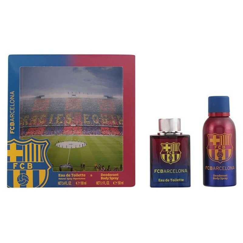 Conjunto de Perfume Homem F.C. Barcelona Sporting Brands 244.151 (2 pcs) 2 Peças