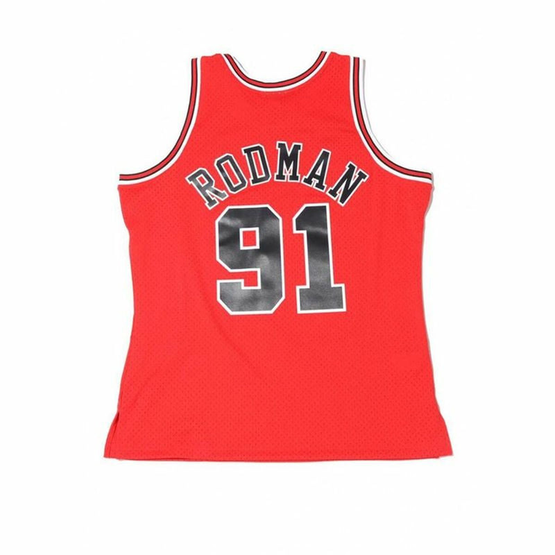Basketball shirt Mitchell & Ness Chicago Bull Dennis Rodman Red
