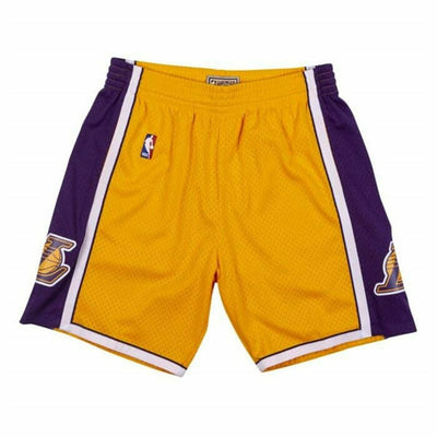 Men's Basketball Shorts Mitchell & Ness LA Lakers Yellow