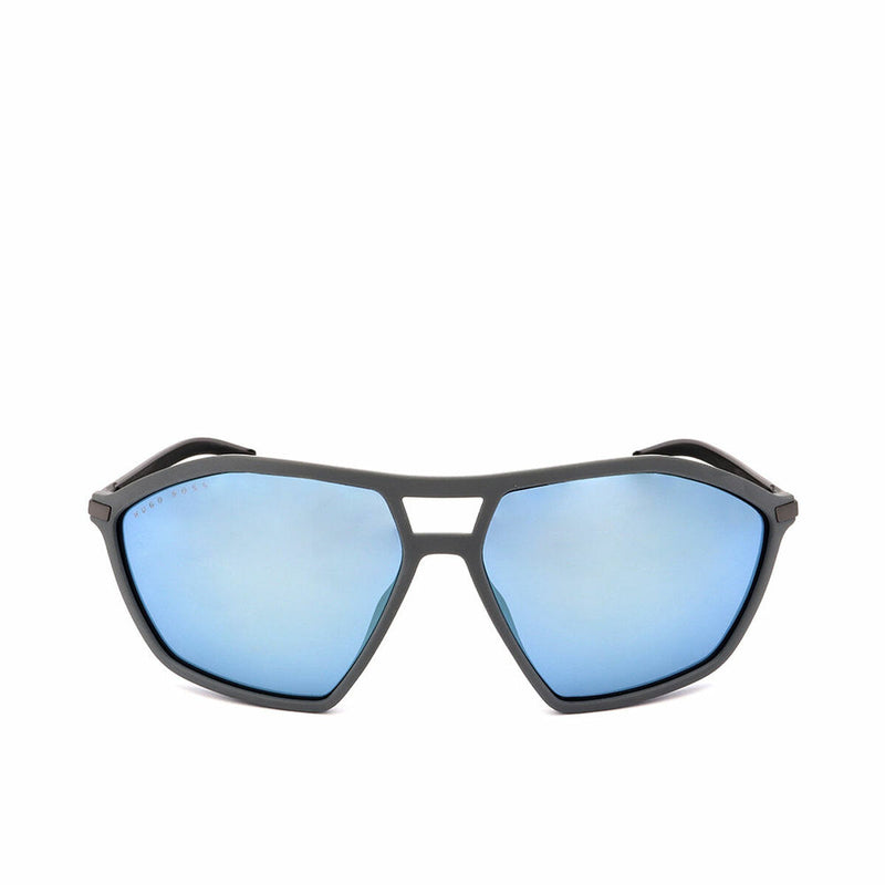 Óculos escuros masculinos Hugo Boss 1258/S  Azul Ø 62 mm Cinzento