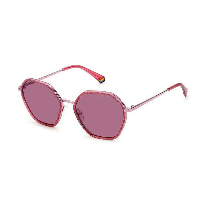 Óculos escuros femininos Polaroid Pld X Cor de Rosa