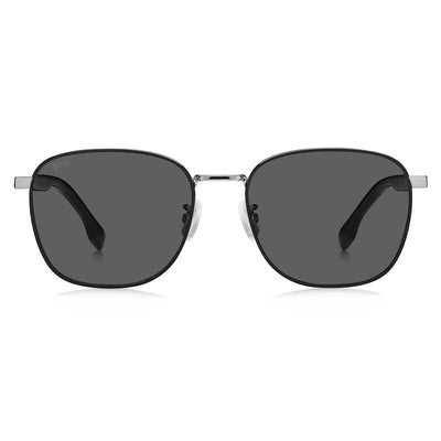Óculos escuros masculinos Hugo Boss 1407/F/SK ø 58 mm Preto Prateado