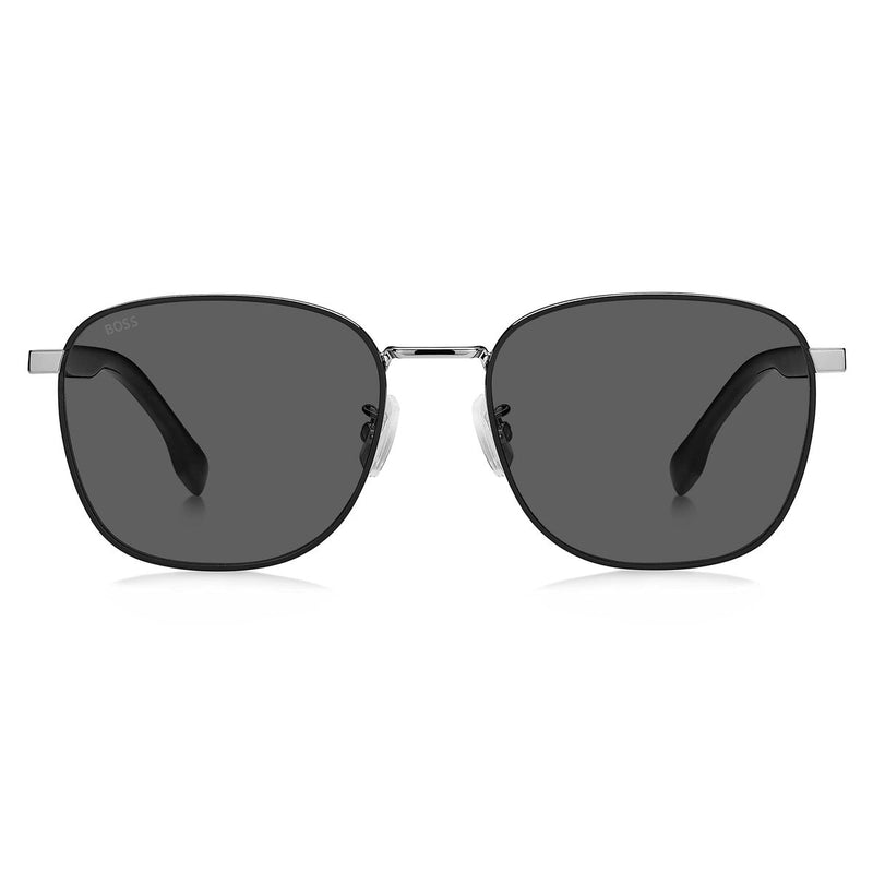 Óculos escuros masculinos Hugo Boss 1407/F/SK ø 58 mm Preto Prateado