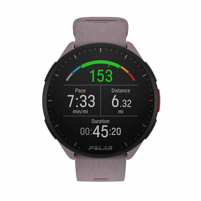 Smartwatch com Pedómetro Running Polar Pacer 45 mm Roxo