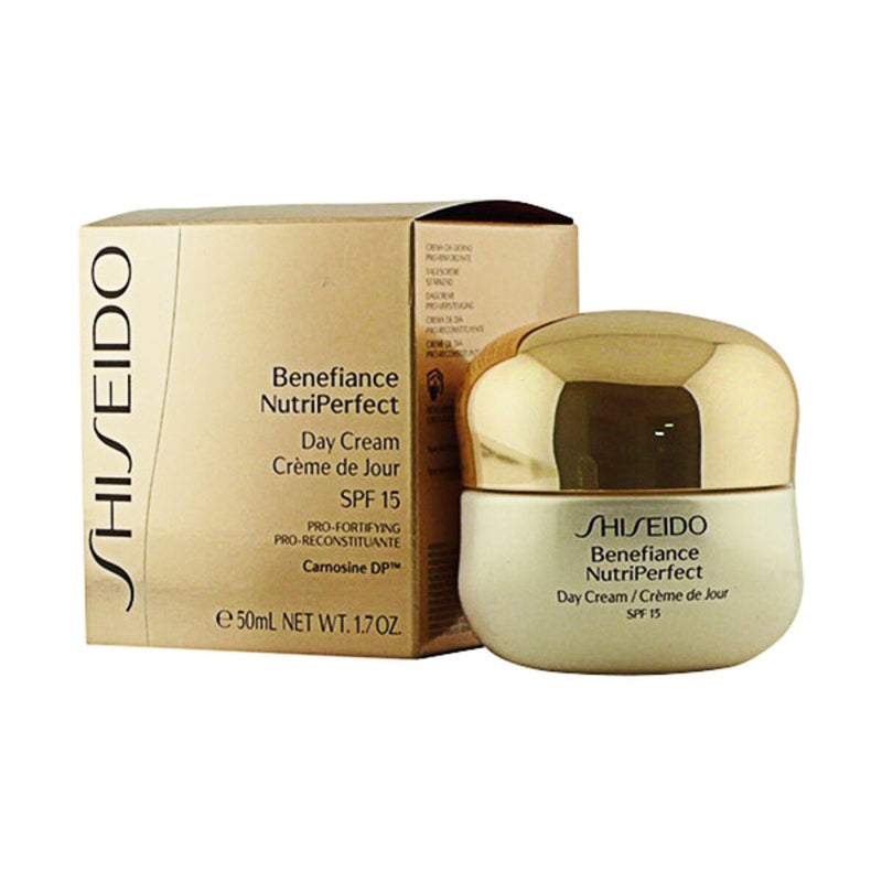 Gel anti-âge de jour Benefiance Nutriperfect Day Shiseido Shiseido-0768614191100 Spf 15 15 ml 50 ml