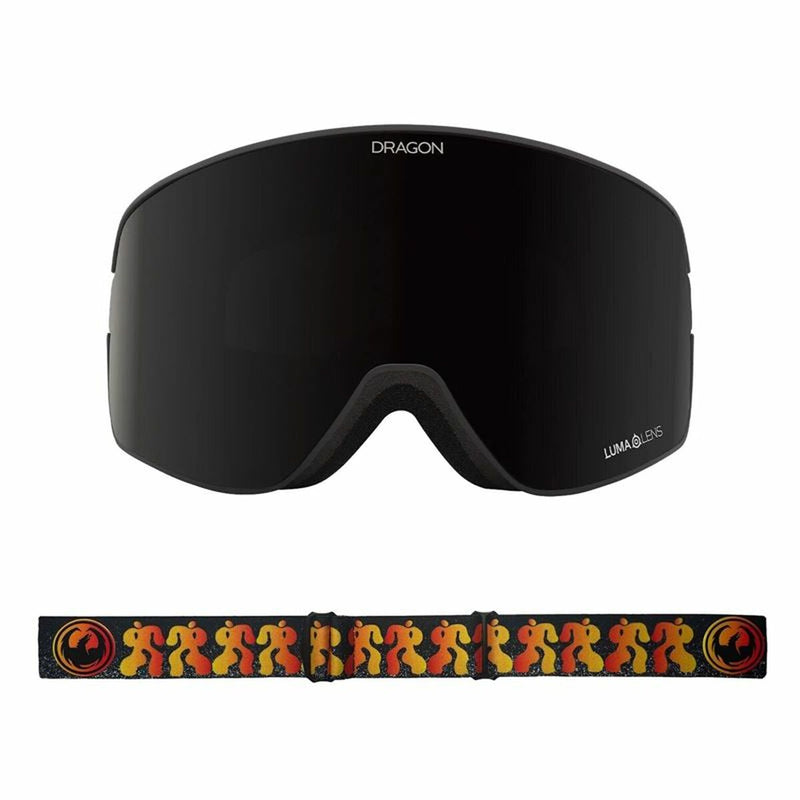 Óculos de esqui  Snowboard Dragon Alliance Nfx2 Firma Forest Bailey Preto