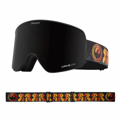 Óculos de esqui  Snowboard Dragon Alliance Nfx2 Firma Forest Bailey Preto