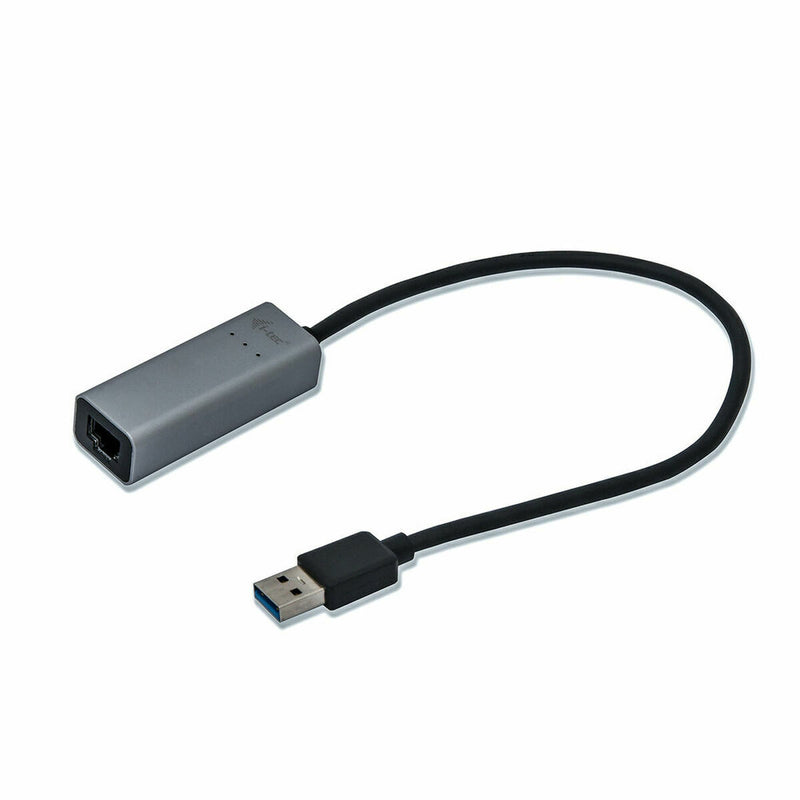 Adaptateur USB vers Ethernet i-Tec U3METALGLAN Noir