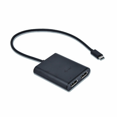 Adaptador USB C para DisplayPort i-Tec C31DUAL4KDP Preto