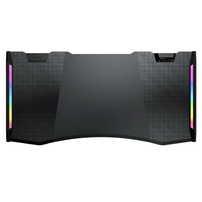 Mesa de Escritório Cougar E-MARS Preto LED RGB