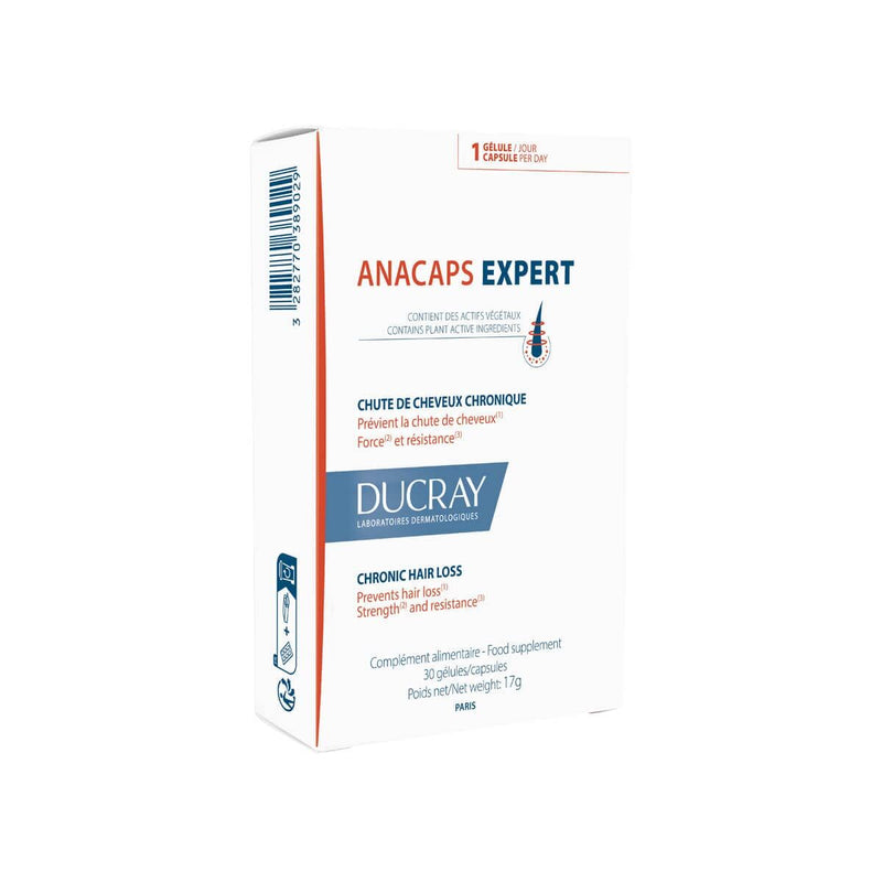Hair Loss Food Supplement Ducray Anacaps Expert Capsules x 30