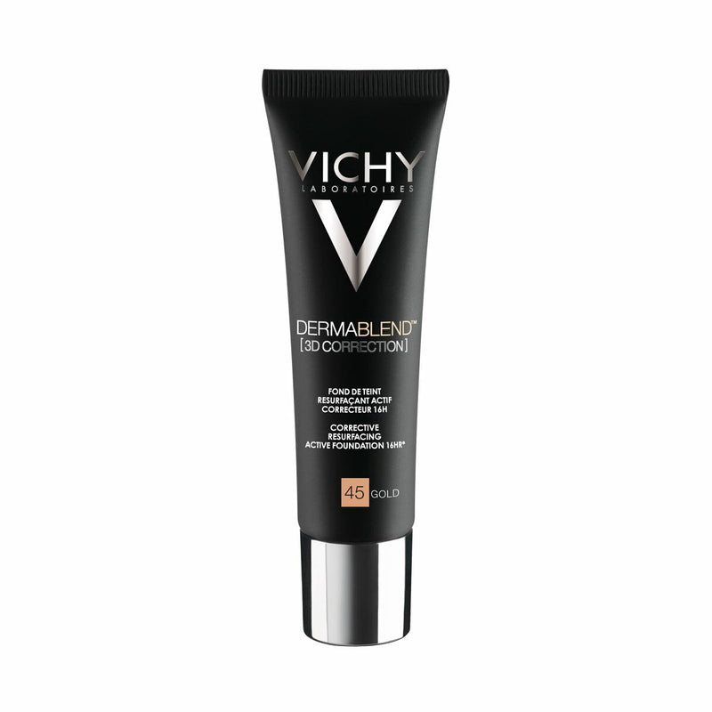 Base de Maquilhagem Fluida Vichy Dermablend D Correction 45-gold Nº 45-gold (30 ml)