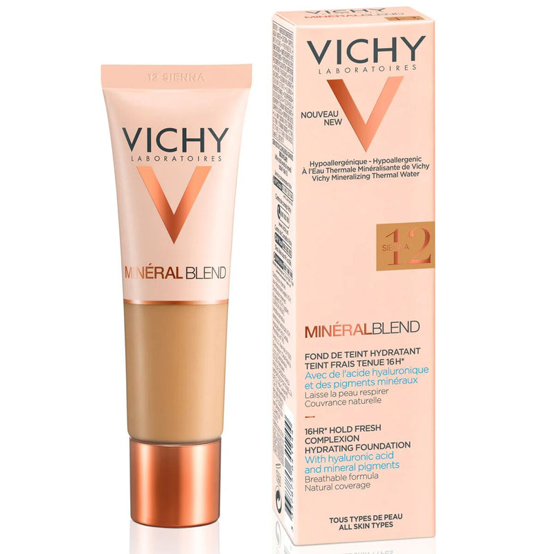 Liquid Make Up Base Vichy Mineralblend Nº 12 Sienna 30 ml