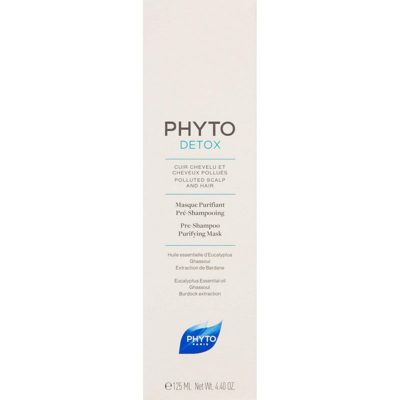 Máscara purificante Phyto Paris PhytoDetox Pré-Champô (125 ml)