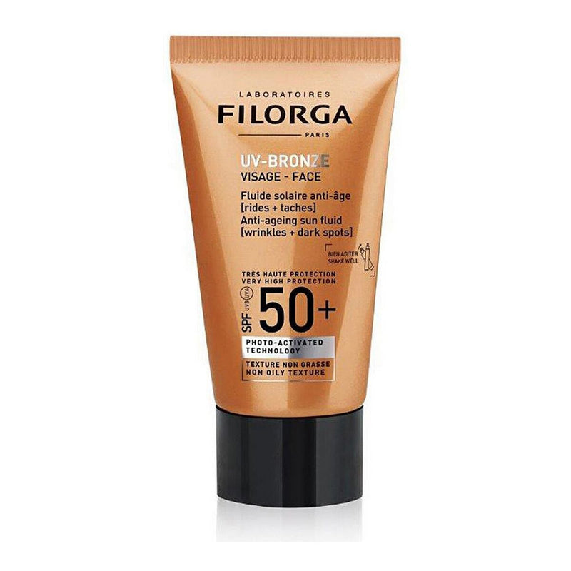 Protetor Solar Facial UV-Bronze Filorga Bronze Spf 50+ 40 ml Spf 50
