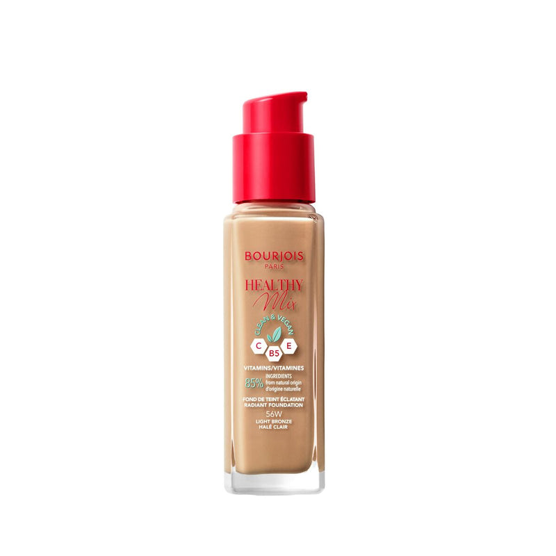 Base de Maquilhagem Fluida Bourjois Healthy Mix 56-light bronze (30 ml)