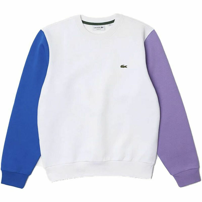 Men’s Sweatshirt without Hood Lacoste Sweatshirt White