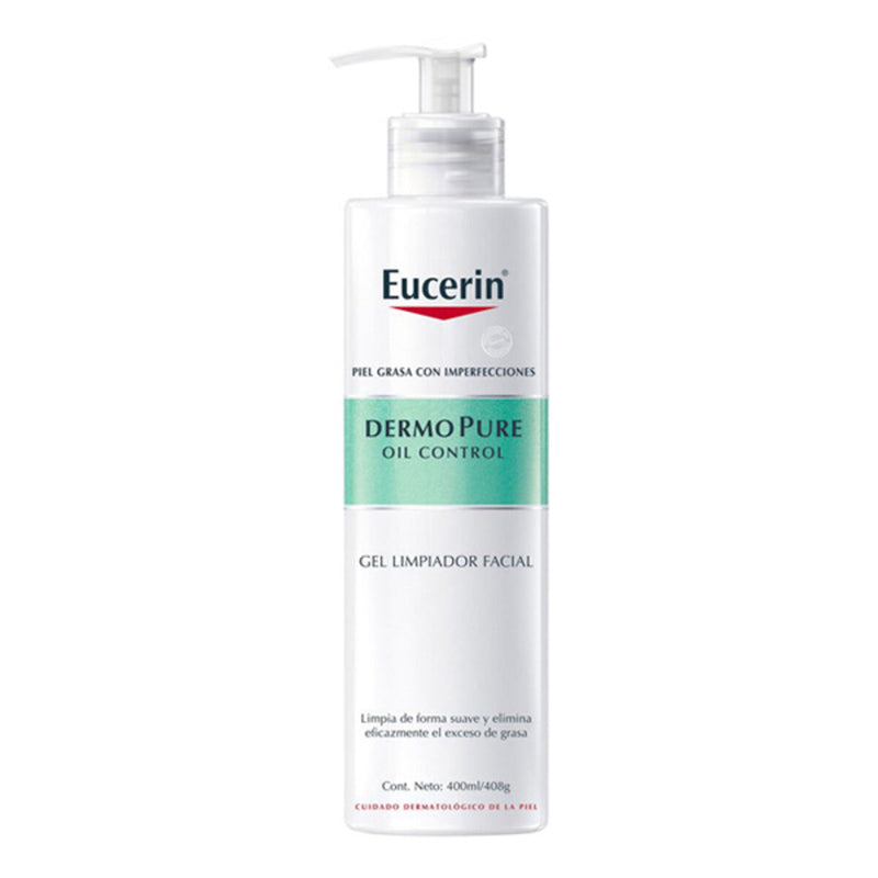 Gel de Limpeza Facial Dermo Pure Eucerin Dermopure Oil Control (400 ml) 400 ml