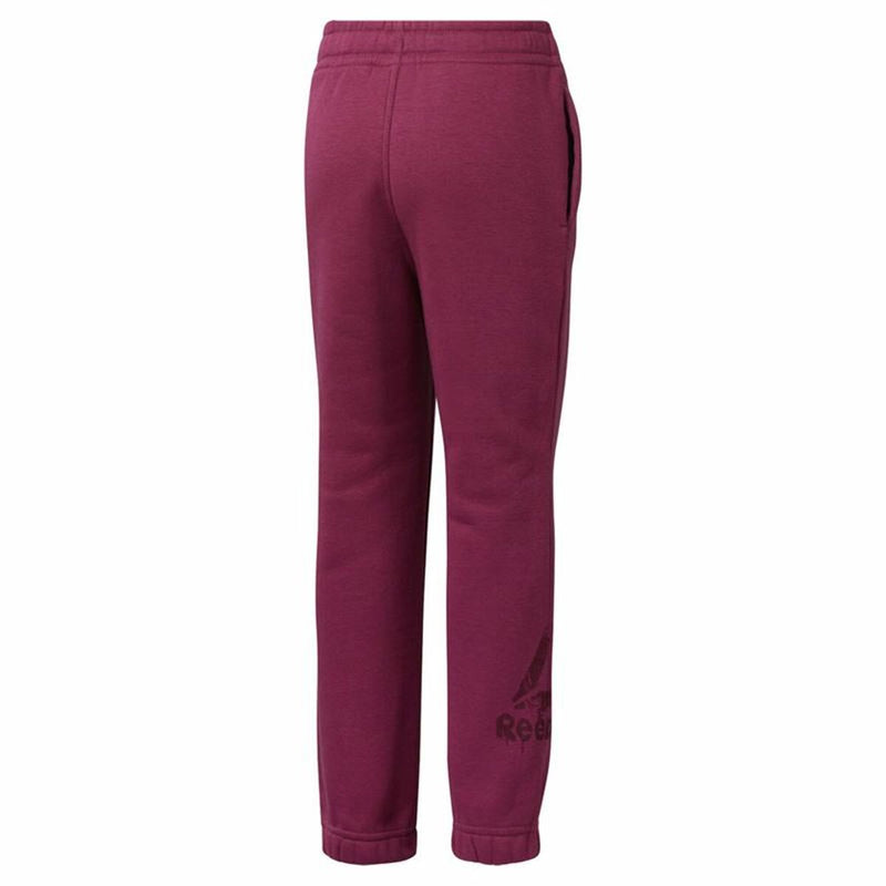 Pantalons de Survêtement pour Enfants Reebok Essentials Rouge foncé