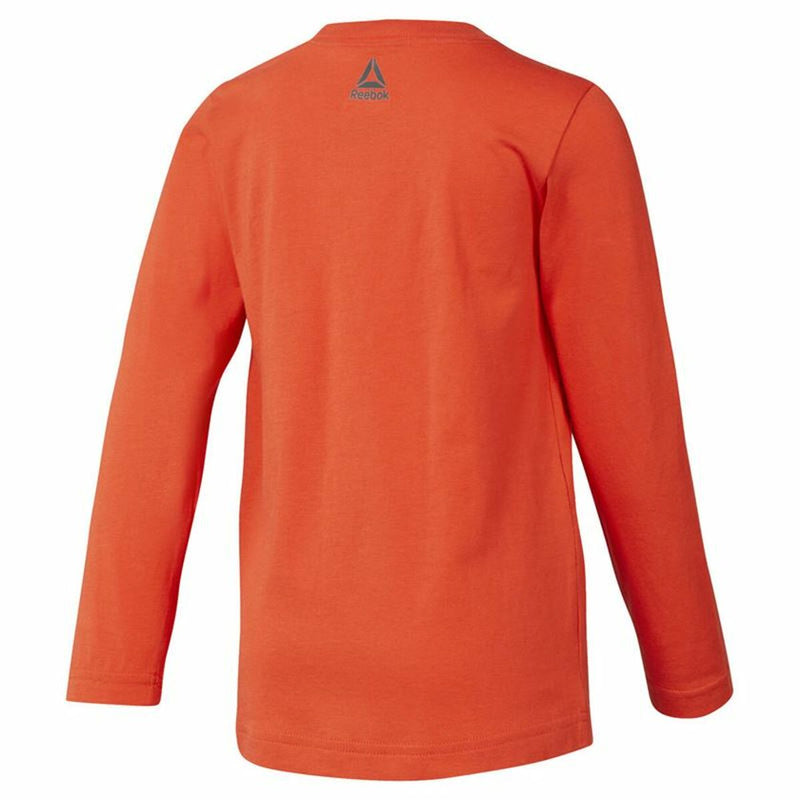 Camisola de Manga Comprida Criança Reebok Boys Training Essentials Laranja